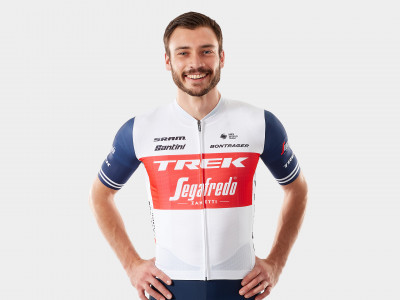 Velokrekls Santini Trek-Segafredo Pro Team balts/zils