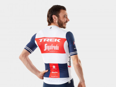 Velokrekls Santini Trek-Segafredo Pro Team balts/zils 2