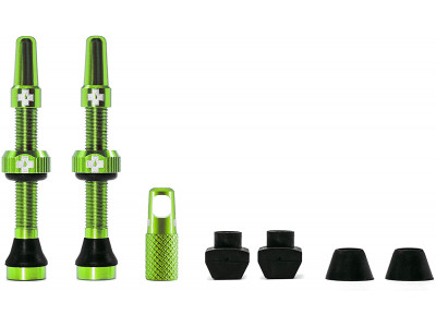 Tubeless valves Muc Off 44mm presta green