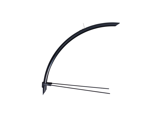 Dubļu sargu komplekts BBB BFD-40  FlexFender melni