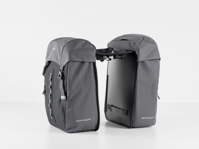 Soma Bontrager Town Double Pannier melna