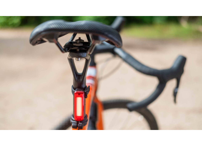 Aizmugures lampa BBB BLS-137 Signal USB, melna