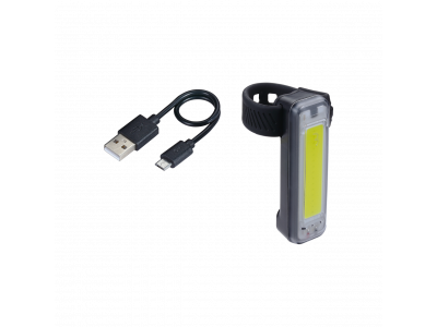 Priekšējā lampa BBB BLS-136 Signal USB, melna