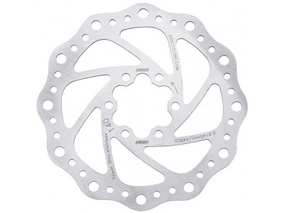 Brake rotor BBB BBS-83 PowerStop 140mm silver