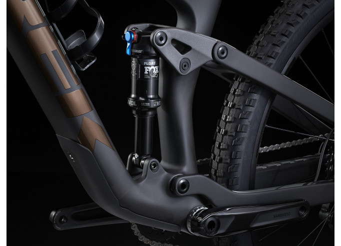 Mountainbike TREK Top Fuel 9.7 Matte Raw Carbon