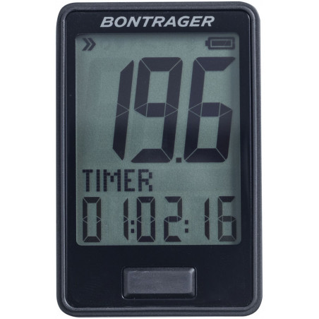 Velodators Bontrager RIDE time melns