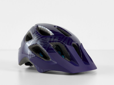Bontrager Tyro child Bike Helmet Purple Abyss/Azure
