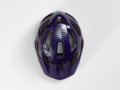 Jauniešu ķivere Bontrager Tyro Purple Abyss/Azure