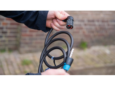 Saslēdzējs BBB BBL-35 CodeSafe 10mm x150cm melns