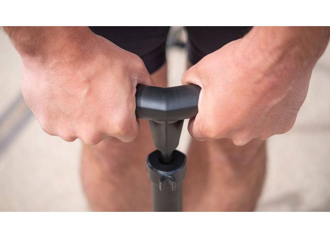 Floor pump BBB BFP-25 AirStrike matt black