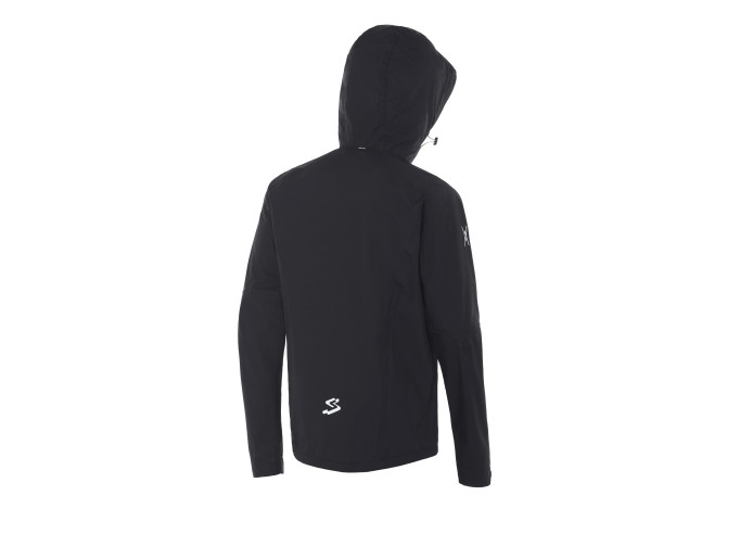Jaka Spiuk ALL TERRAIN Waterproof Hoodie melna