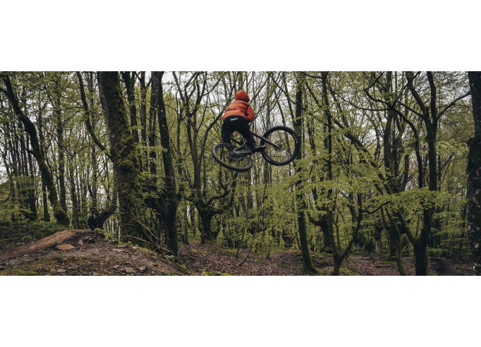 Spiuk ALL TERRAIN Waterproof Hoodie black