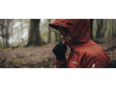 Jaka Spiuk ALL TERRAIN Waterproof Hoodie melna