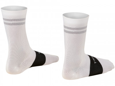 Socks Trek Race Reflective Crew Cycling white 2