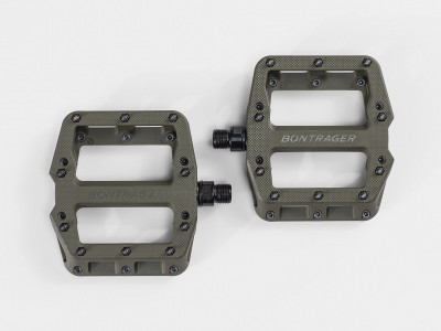 TREK Line Elite Flat pedalai, olive green