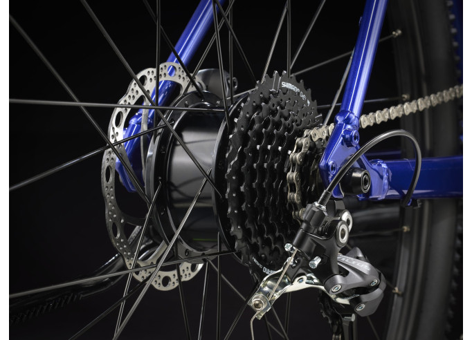 Velosipēds TREK Dual Sport+ 2 Stagger Hex Blue