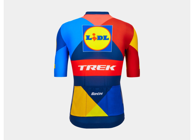 Velokrekls Santini Lidl-Trek Replica Race Jersey