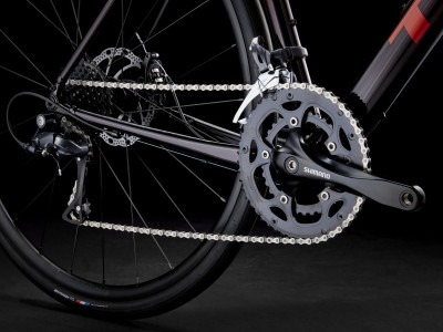 Plento dviratis TREK Domane AL 2 Gen 4 Crimson to Dark Carmine Fade