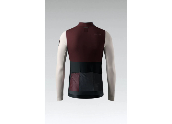 Jaka Gobik LONG SLEEVE HYDER MEN MERLOT