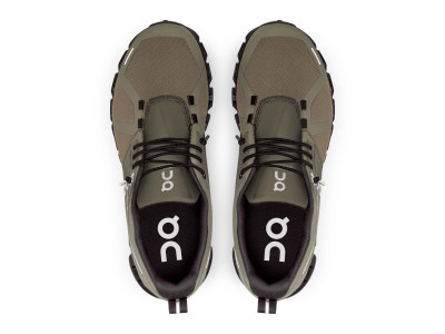 Brīvā laika dāmu apavi On Cloud 5 Waterproof olīvzaļi