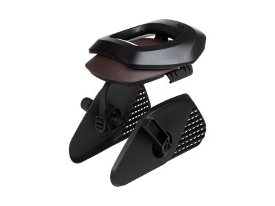 Bērnu sēdeklis uz bagāžnieka Bobike ONE Junior melns/brūns