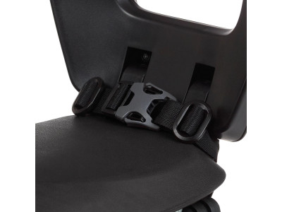 Bērnu sēdeklis uz bagāžnieka Bobike ONE Junior melns