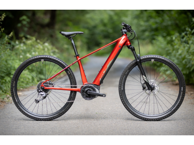 e-bike Superior eXC 7019 Bosch Gloss Dark Red/Chrome Silver