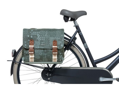 Basil Bohème double bag, 35L, forest green 2