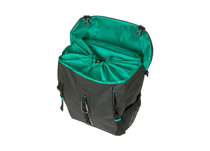 Bagāžnieka soma Basil Discovery 365D M, 9L, melna