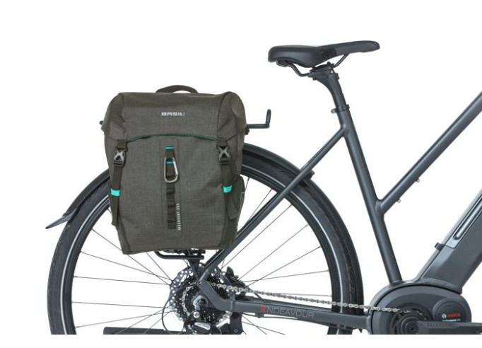 Basil Discovery 365D single bag M, 9L, black...