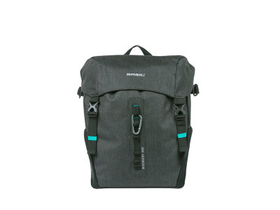 Basil Discovery 365D single pannier bag L, 20L, black melee