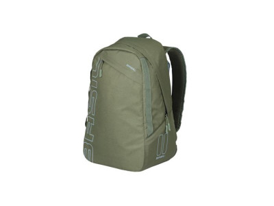 Basil Flex bicycle backpack, 17L, forest green