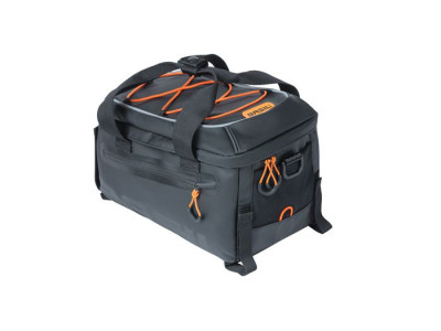 Pagasikott Basil Miles Tarpaulin trunkbag, 7L, black orange