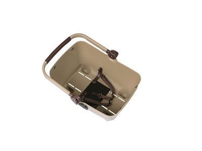 Grozs sunim uz stūres Basil Buddy dog bicycle basket KF, 32L, brūns