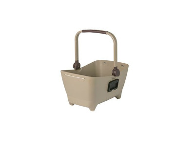 Basil Buddy dog bicycle basket KF, 32L, biscotti brown