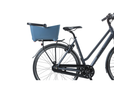 Jalgrattakorv koerale Basil Buddy dog bicycle basket MIK, faded denim