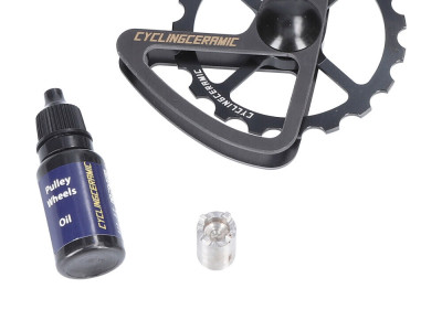 CYCLINGCERAMIC Oversized Derailleur Cage for SRAM RED / Force / Rival AXS | black