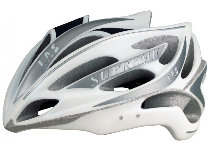Helmet LAS VICTORY SUPREME matt white/silver