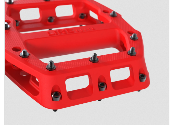 Pedalai TREK Line Elite Flat Radioactive Red