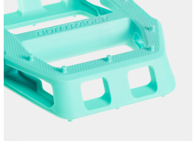 Bontrager Line Comp Flat pedalai, Miami Green