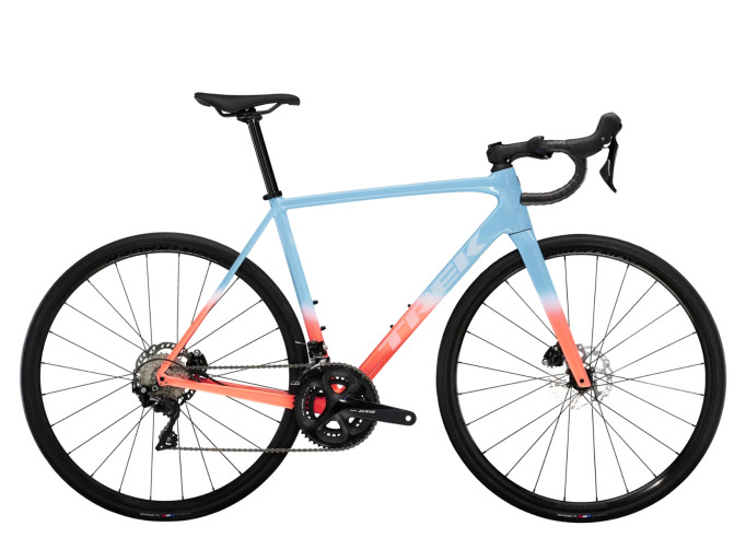 Road bike TREK Emonda ALR 5 Azure to Living Coral Fade