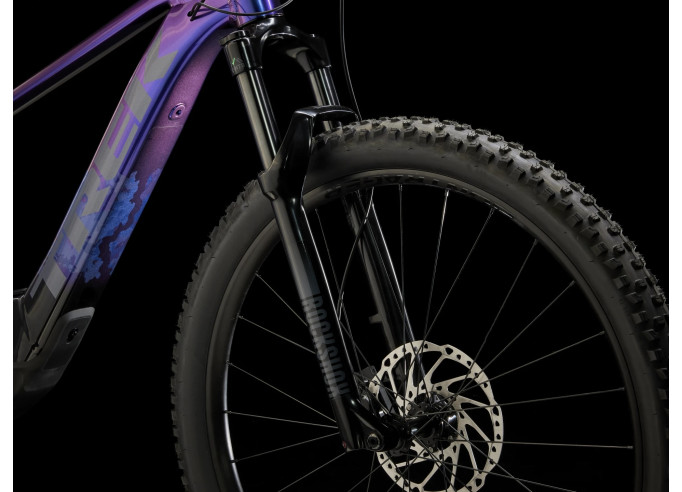 E-mtb TREK Marlin+ 8 Purple Flip to Black Fade