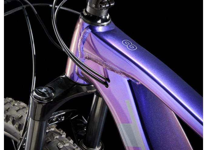 E-mtb TREK Marlin+ 8 Purple Flip to Black Fade