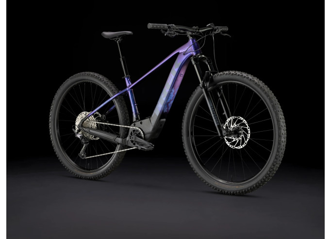 E-mtb TREK Marlin+ 8 Purple Flip to Black Fade