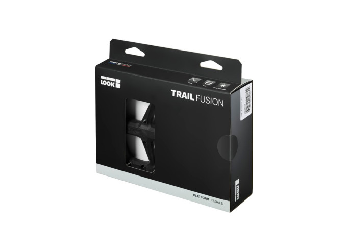 LOOK Trail Roc Fusion MTB Flat Pedals - black
