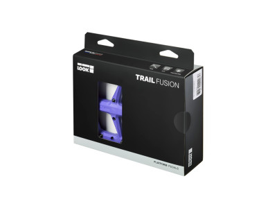 LOOK Trail Fusion MTB Flat Pedals - purple