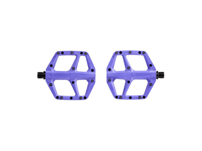 LOOK Trail Fusion MTB Flat Pedals - purple 2