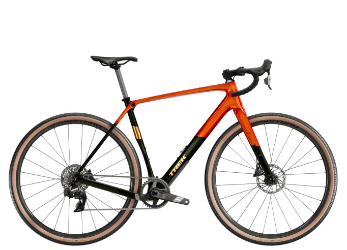 TREK Checkpoint SL 5 AXS Gen 3 Gravel dviratis Lava/Black Olive