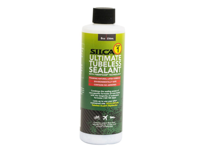 Bezkameru šķidrums SILCA Ultimate Tubeless Sealant w/ FIBERFOAM 236ml