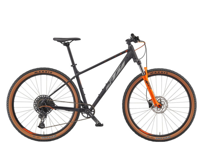 MTB KTM ULTRA FUN 29 black matt (grey+orange) 1x12 Sram SX III